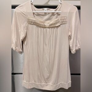 Creme Banana Republic shirt